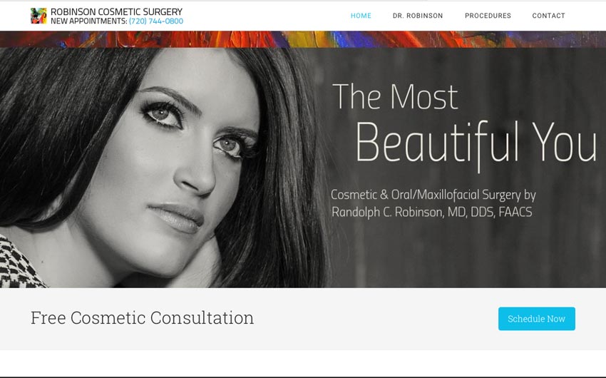Denver Cosmetic Surgeon Website Design And Seo By Swanie